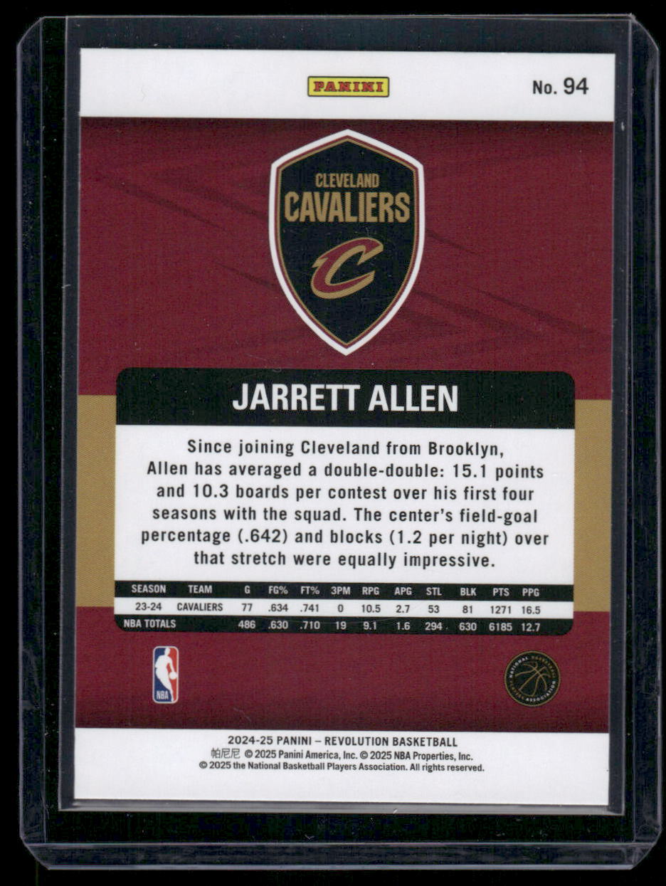 2024-25 Panini Revolution Basketball Jarrett Allen #94 Basketball