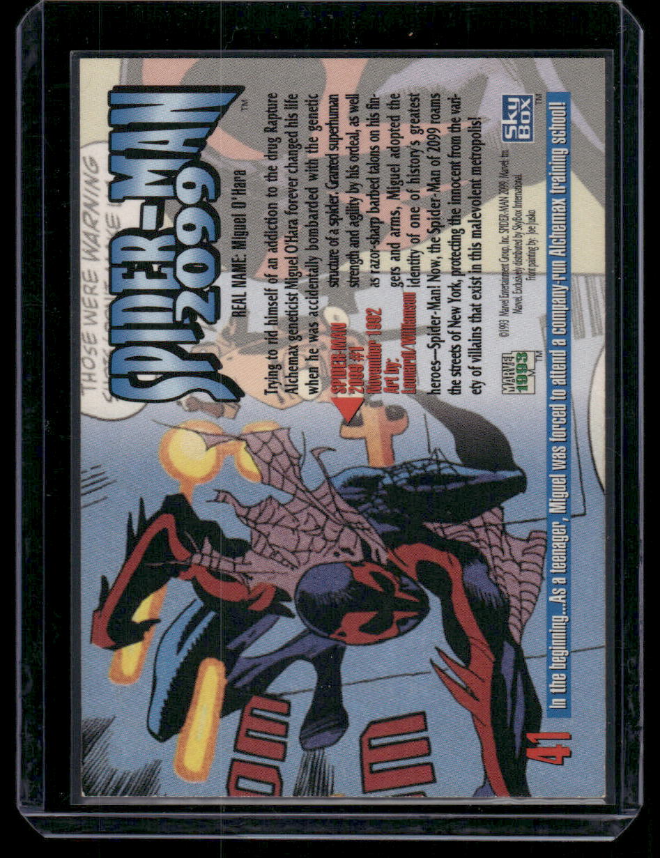 1994 SkyBox Marvel Masterpieces Spider-Man 2099 #41