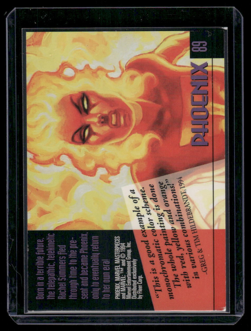 1994 Marvel Masterpieces Phoenix #89