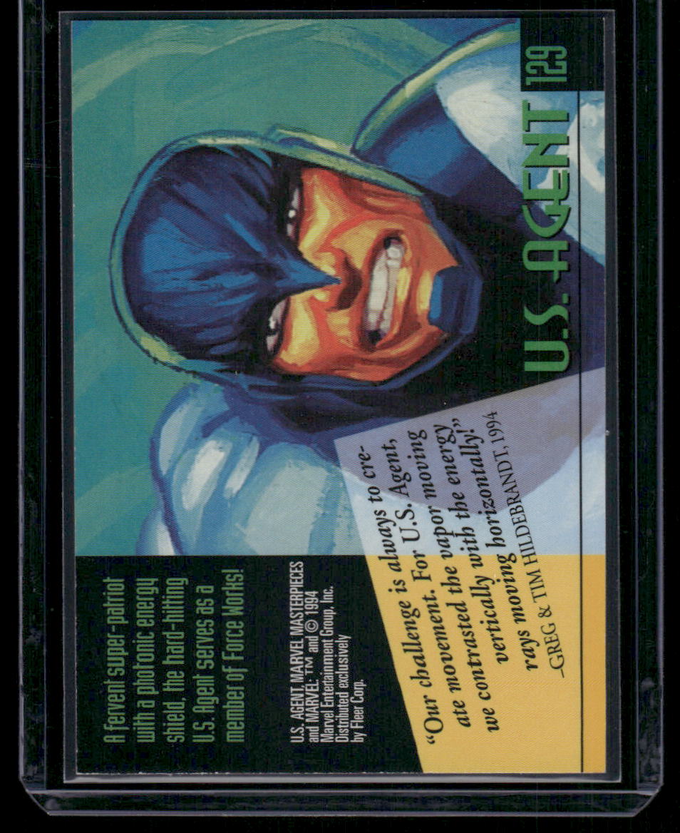 1994 Marvel Masterpieces U.S. Agent #129