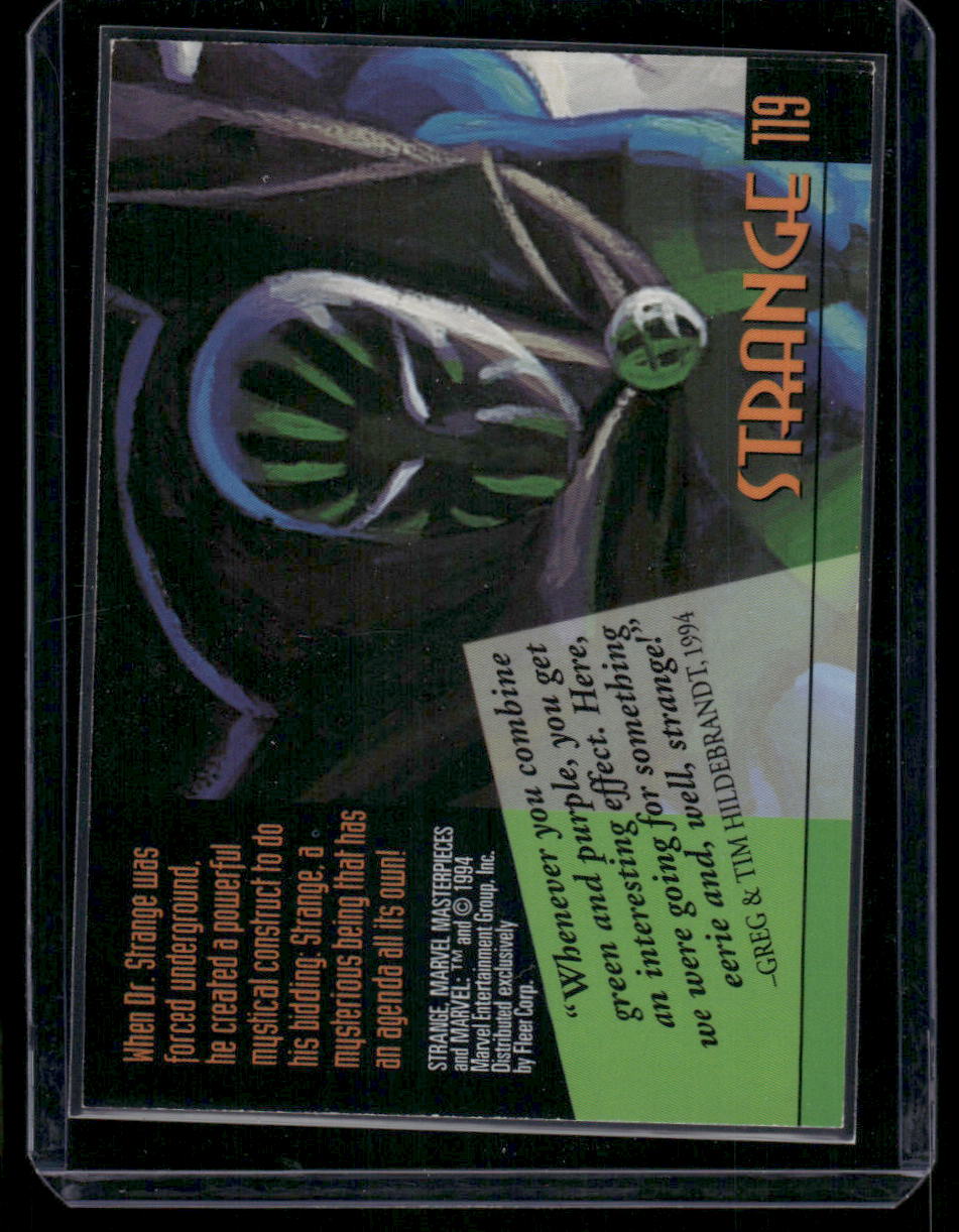 1994 Marvel Masterpieces Strange #19