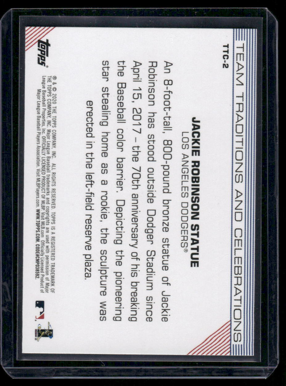 2020 Topps Opening Day Jackie Robinson #TTC-2 Baseball