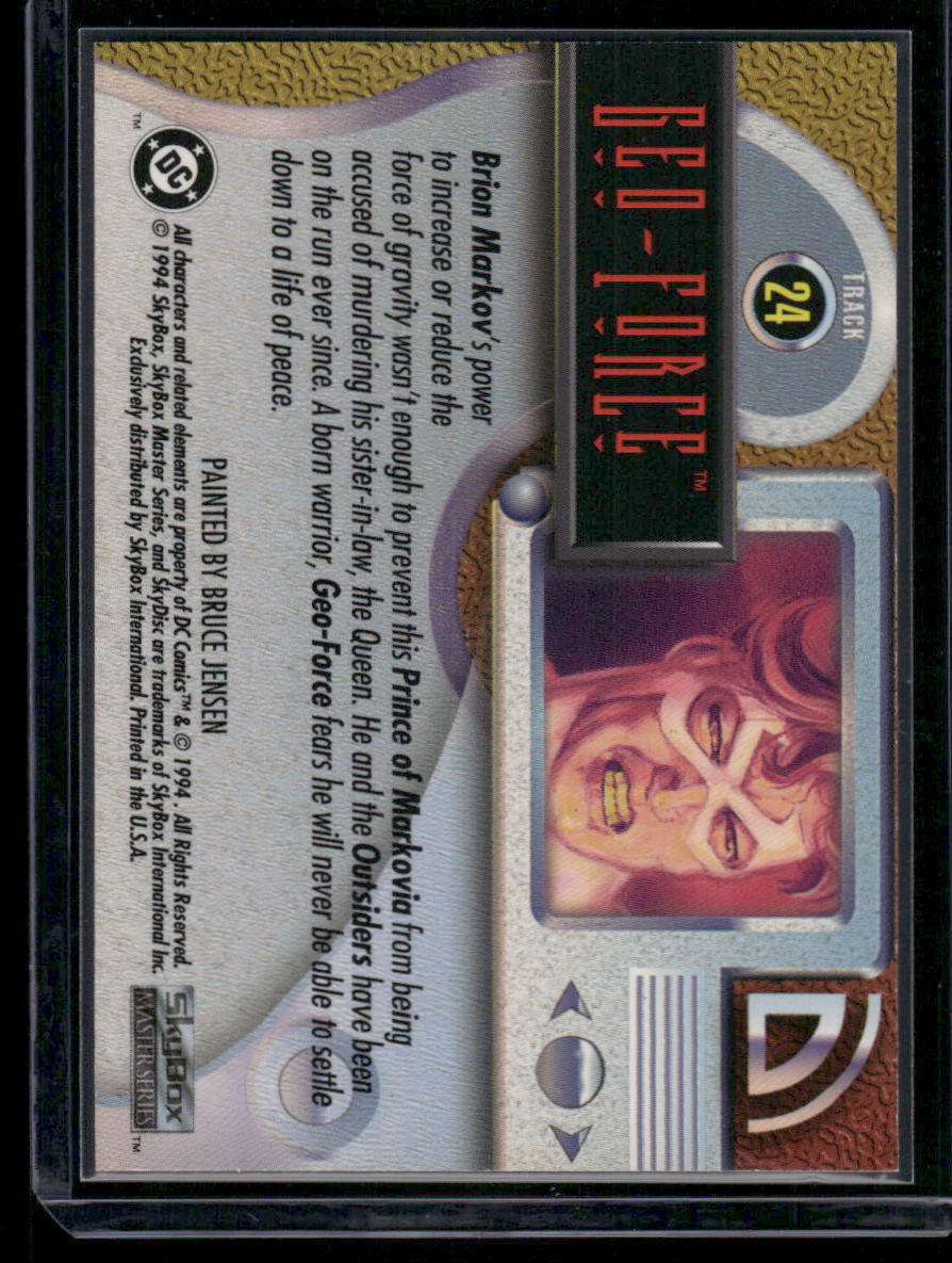 1994 SkyBox DC Master Series Geo-Force #24