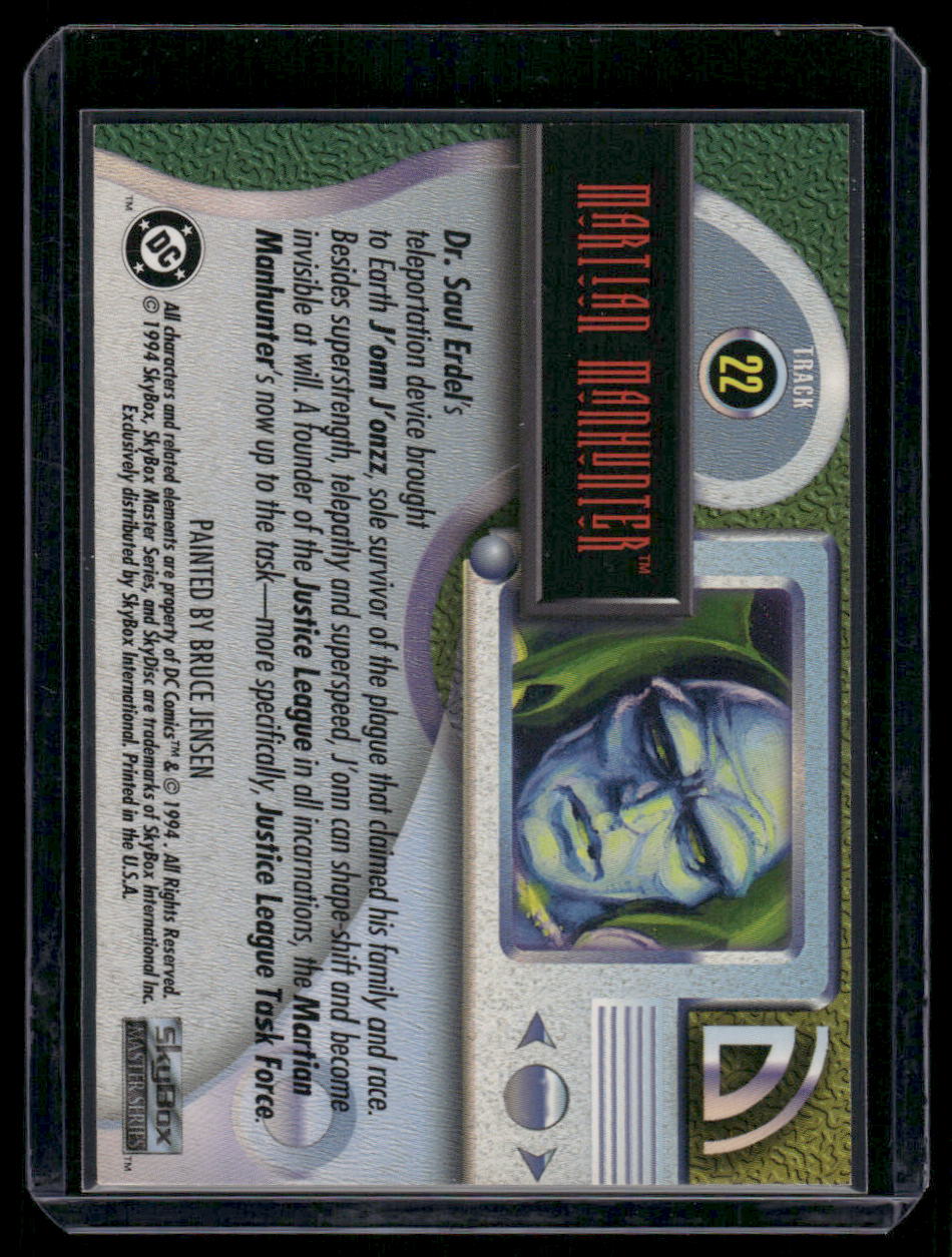 1994. SkyBox DC Master Series Martian Manhunter #22