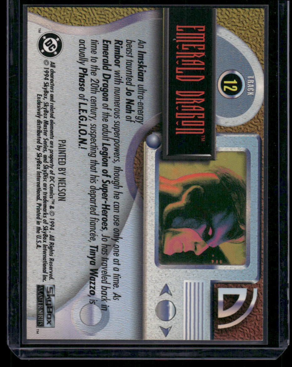 1994. SkyBox DC Cosmic Teams Emerald Dragon #112