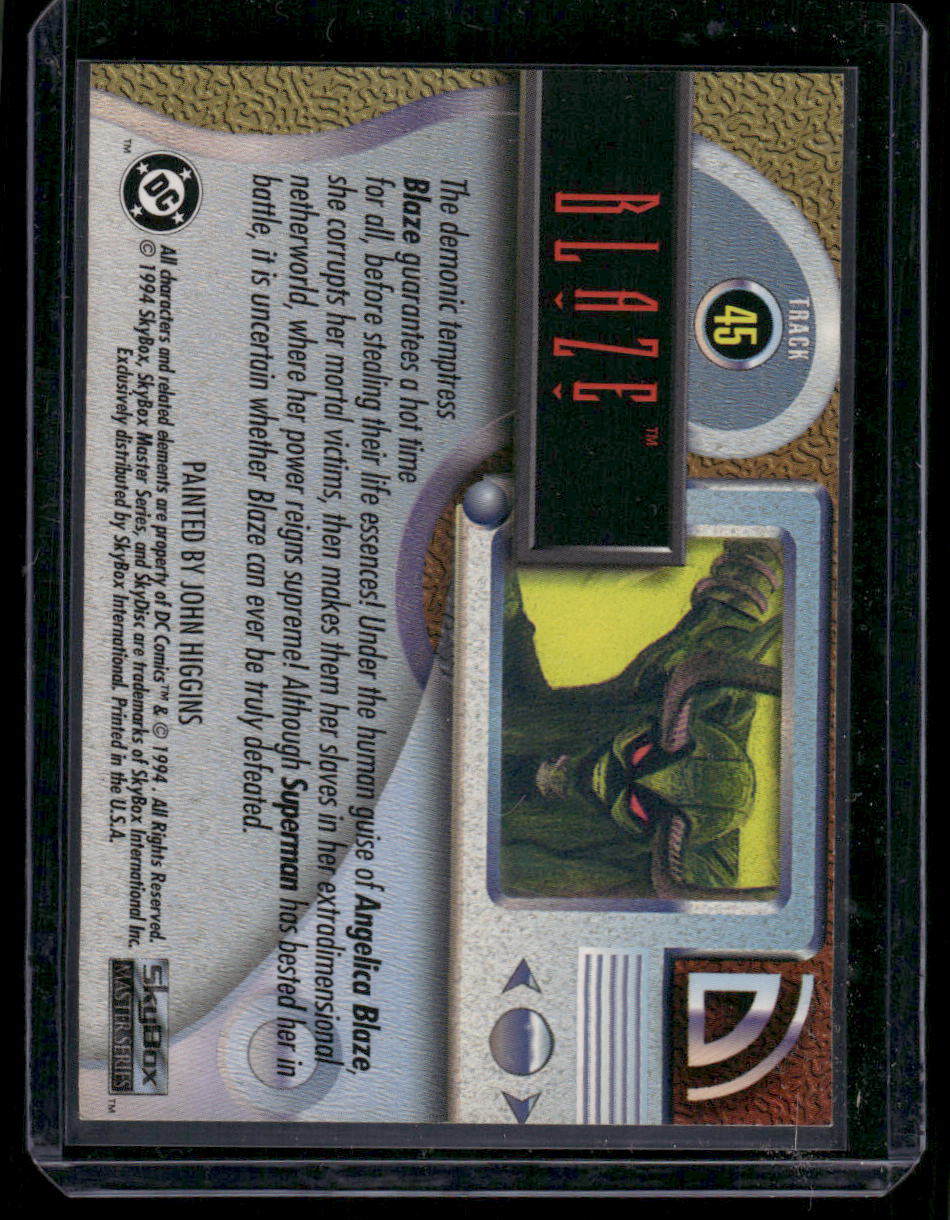 1994 SkyBox DC Master Series Blaze #45