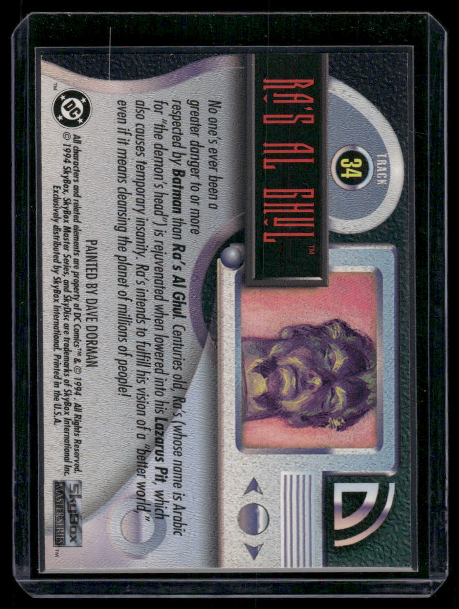 1994 SkyBox DC Villains: The Dark Judgment Ra's al Ghul #34