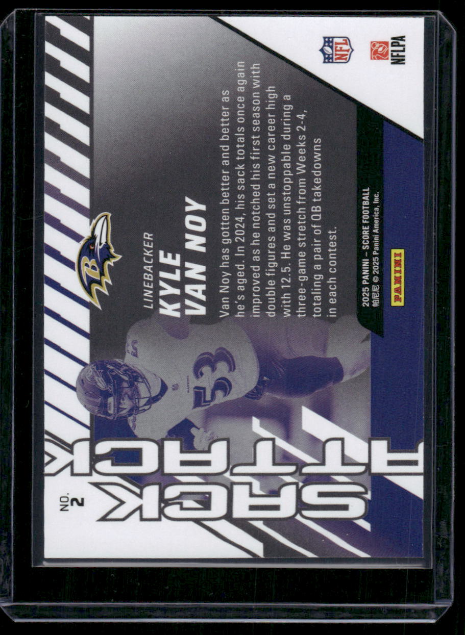 2020 Panini Score Kyle Van Noy #N2 Football