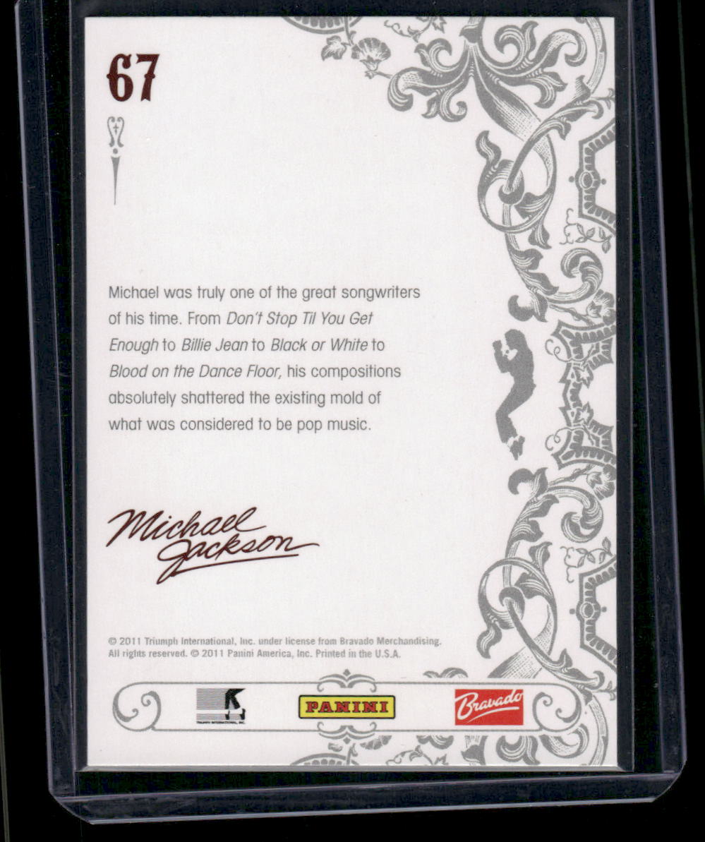 2011 Panini Michael Jackson Michael Jackson #67