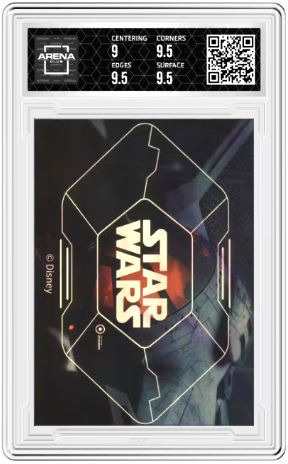 2023 Star Wars PR Rey Chewbacca #SW01-UR19 Arena Club 9.5