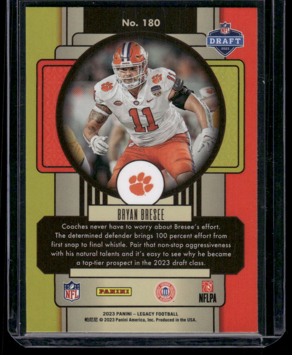 2023 Panini Legacy Bryan Bresee #180 RC Football