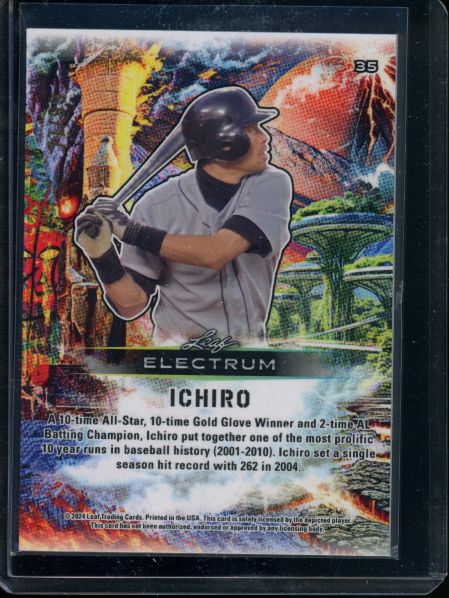 2024 Leaf Electrum Ichiro #BS 77/99 Baseball