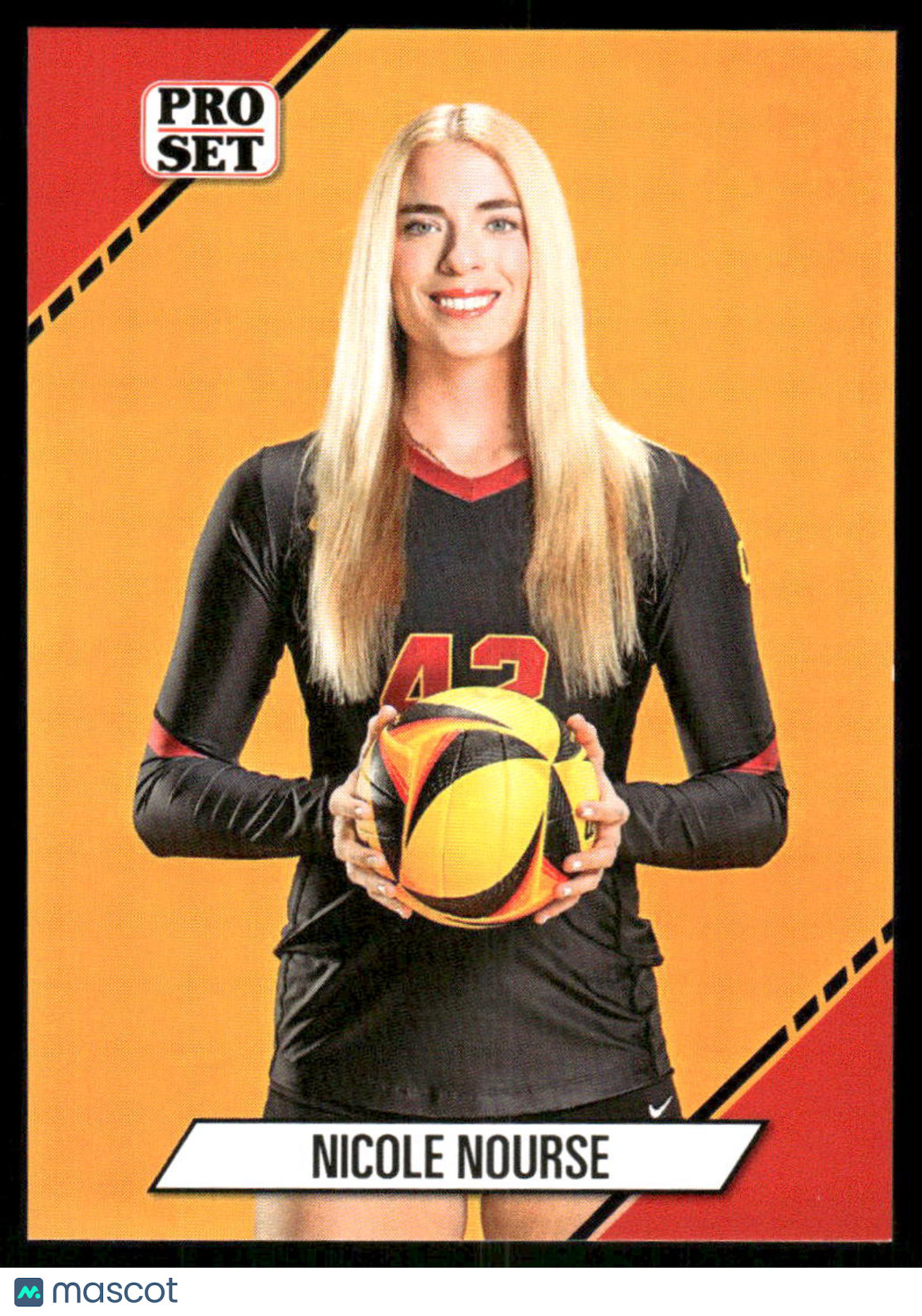 2024 Leaf Beach Volleyball Nicole Nourse #19 Volleyball