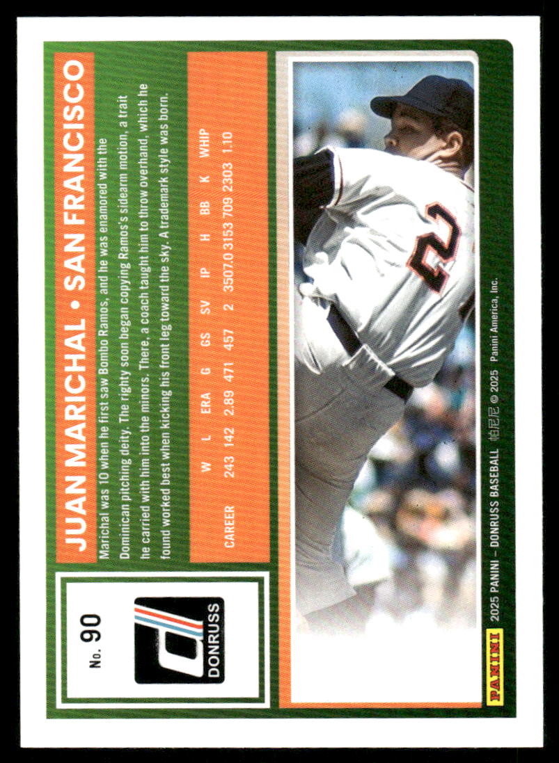 2025 Donruss Juan Marichal #90 Baseball