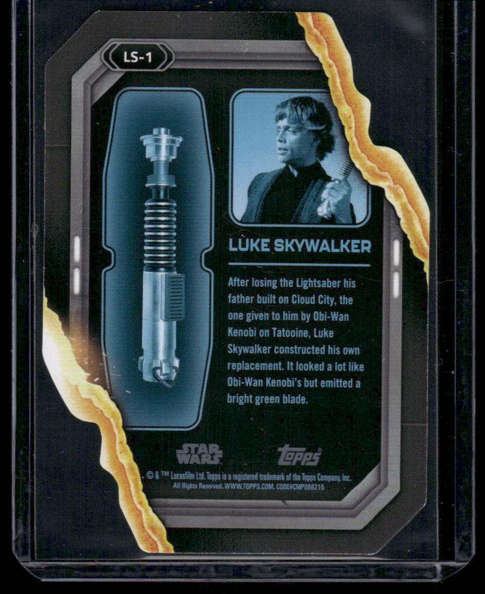 2015 Topps Star Wars Luke Skywalker #LS-1