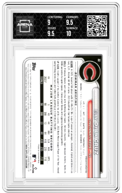 2024 Bowman Elly De La Cruz #22 RC Baseball Arena Club 9.5