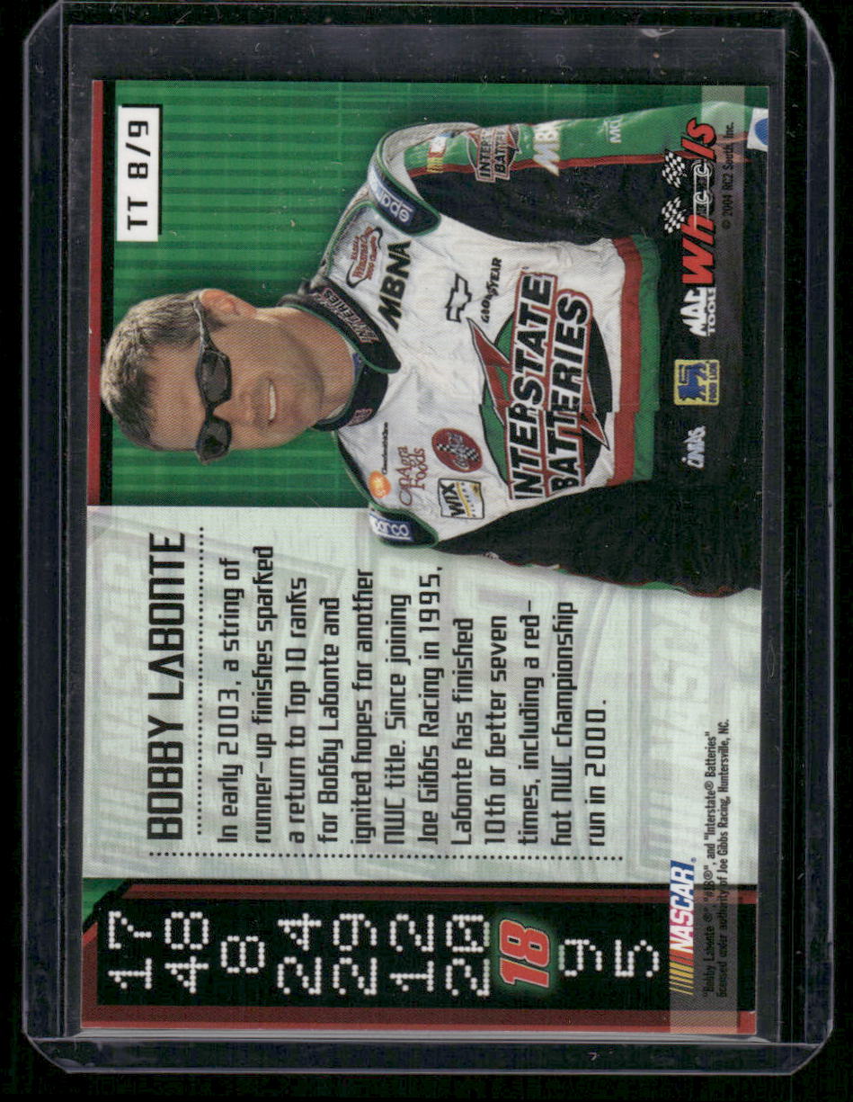 2004 Wheels High Gear Bobby Labonte #TT8 Top Ten Racing