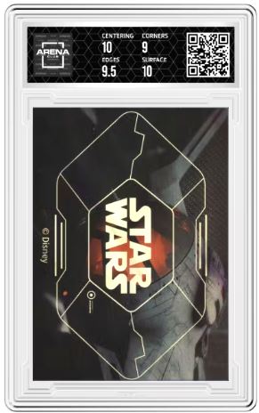2023 Star Wars PR Rey Finn #SW01.UR05 Arena Club 9.5