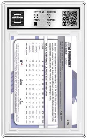 2024 Topps Big League Julio Rodriguez #276 Baseball Arena Club 10