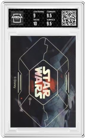 2023 Star Wars PR C-3PO R2-D2 #SW01-UR14 Arena Club 9.5