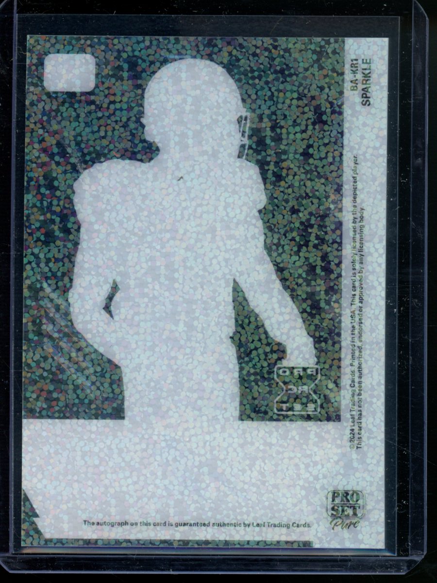2024 Pro Set Keilan Robinson #BA-SPA1 Auto 4/4 Football