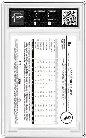 2024 Topps Jose Rodriguez #86 RC Baseball Arena Club 8.5