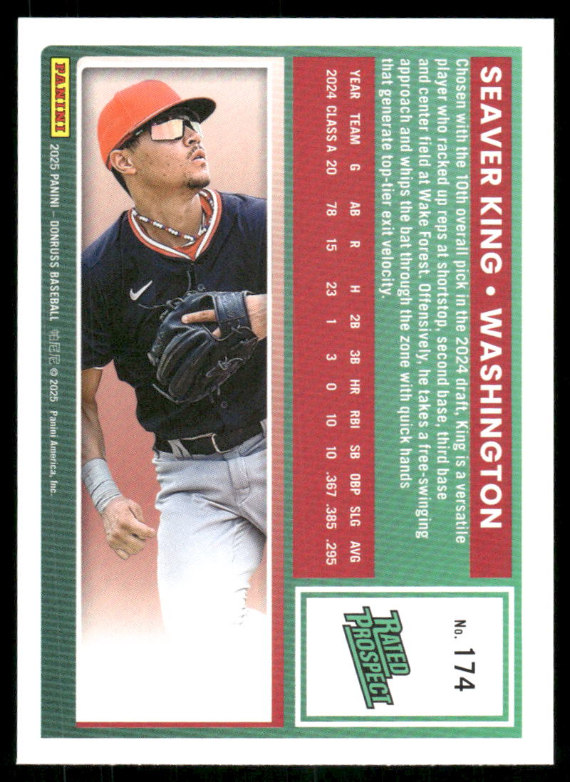 2025 Donruss Seaver King #174 Baseball