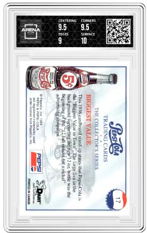 1994 Dart Pepsi Pepsi Biggest Value #17 Arena Club 9.5