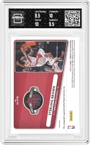 2020-21 Donruss Optic Sterling Brown #SS-STB Sig. Series Choice Auto AC 9