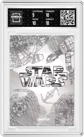 2023 Star Wars Global Art AT-AT Pilot #SW01-014 Arena Club 9.5