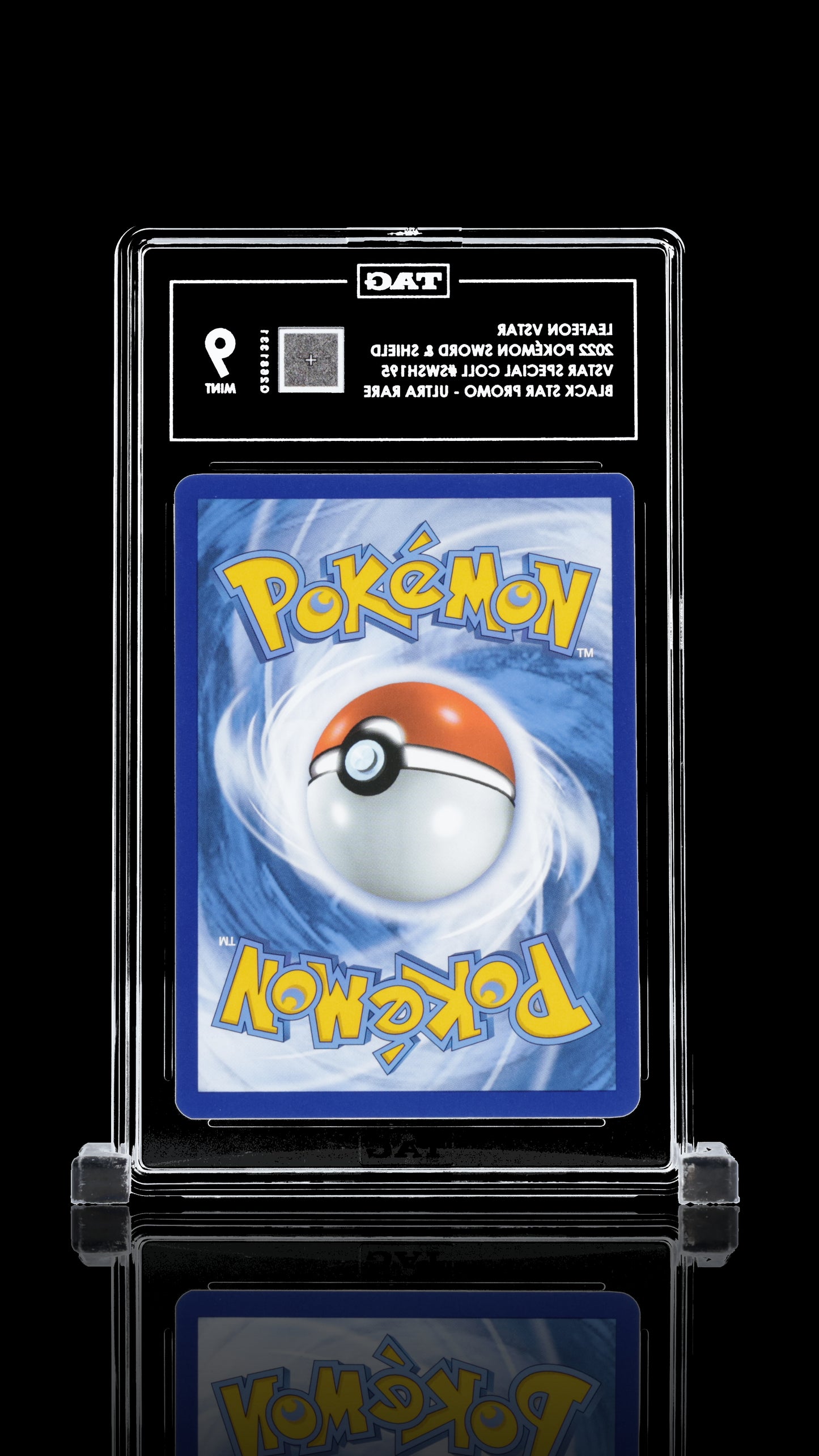 2022 Pokemon Leafeon VSTAR #SWSH195 TAG 9 Sword & Shield Black Star Promos