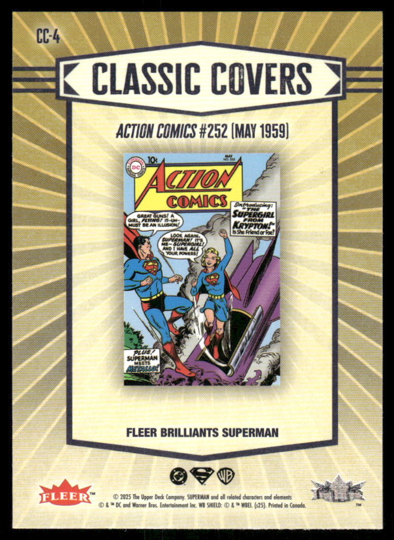 Fleer Brilliants Classic Covers #CC-4