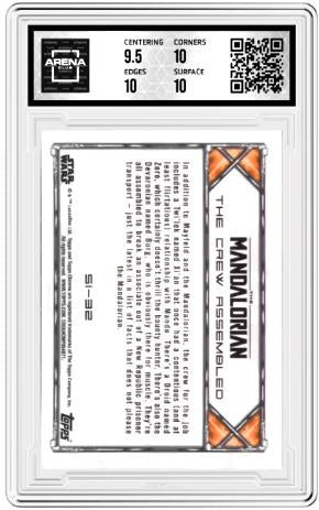2022 TC SW Mandalorian #S1-32 Arena Club 10