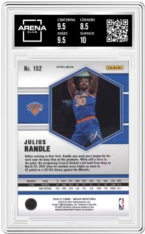 2020-21 Panini Mosaic Julius Randle #152 Basketball Arena Club 9