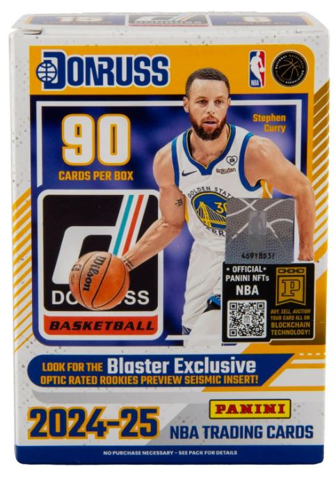 2024-25 Panini Donruss Basketball Trading Cards Blaster Box