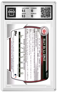 2023 Topps Bowman Chrome National VIP Elly De La Cruz #MLB-31 Arena Club 10