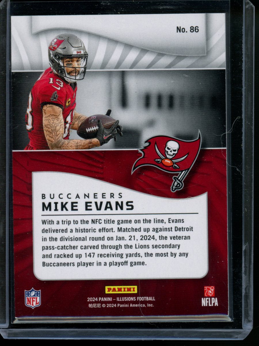 2024 Panini Illsions Mike Evans #86 036/399 Football