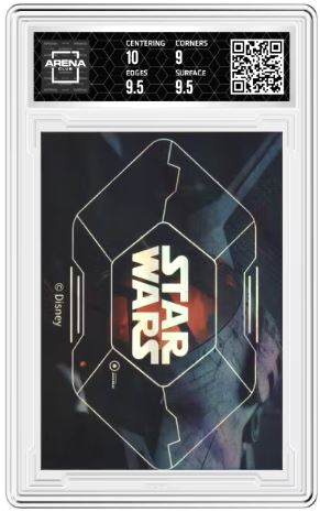 2023 Star Wars PR Han Solo Rey #SW01URJ10 Arena Club 9.5