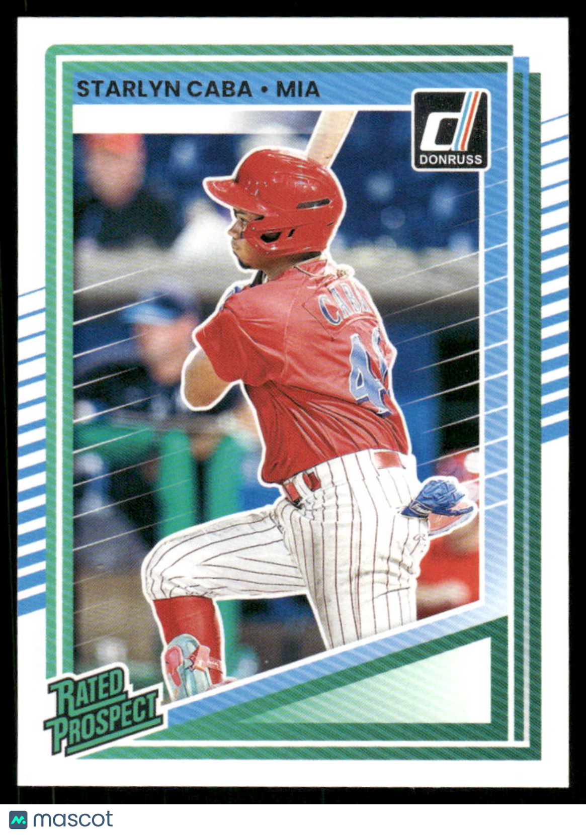 2025 Donruss Rated Prospect Starlyn Caba #197 Rated Prospect Baseball