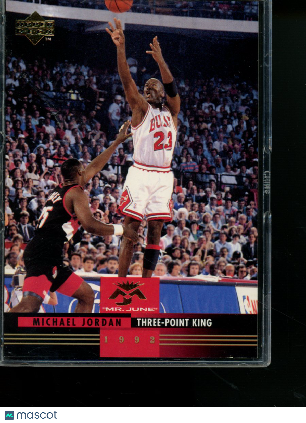 1992 Upper Deck Michael Jordan #MJ5 Three-Point King Basketball
