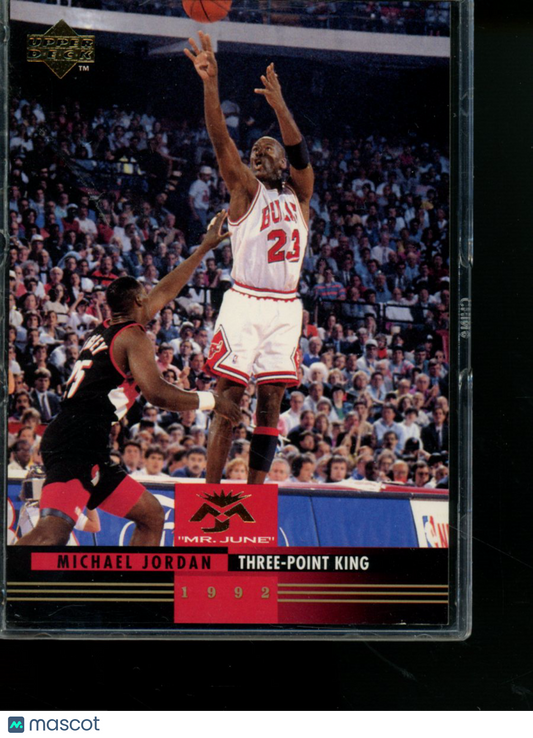 1992 Upper Deck Michael Jordan #MJ5 Three-Point King Basketball