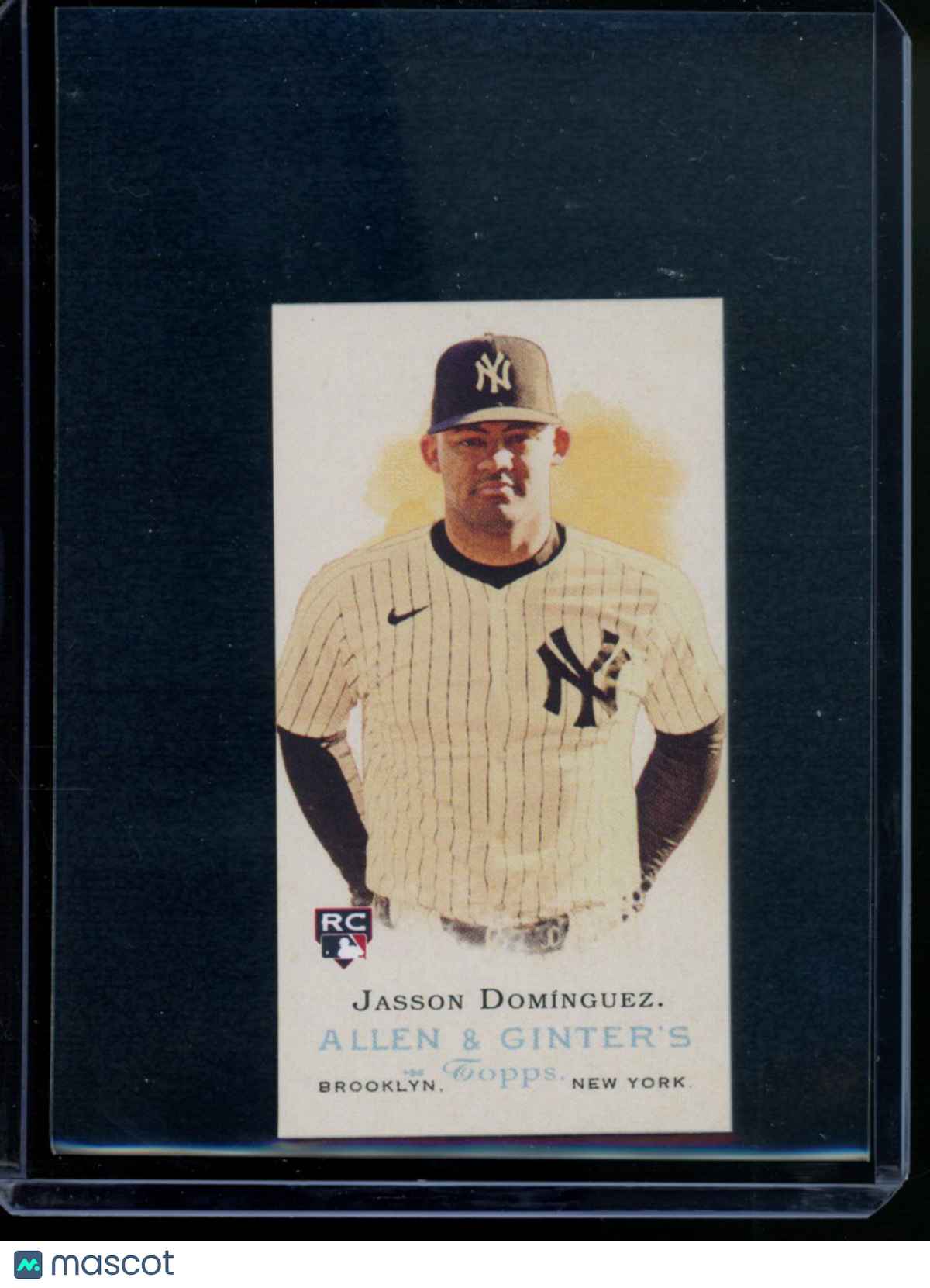 2024 Topps Allen & Ginter's Jasson Domínguez #RD-18 Mini RC Baseball