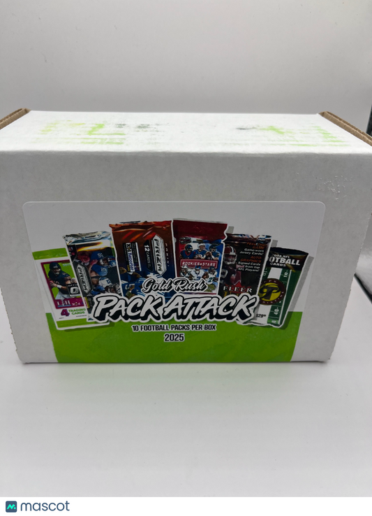2025 Gold Rush Pack Attack Football Box