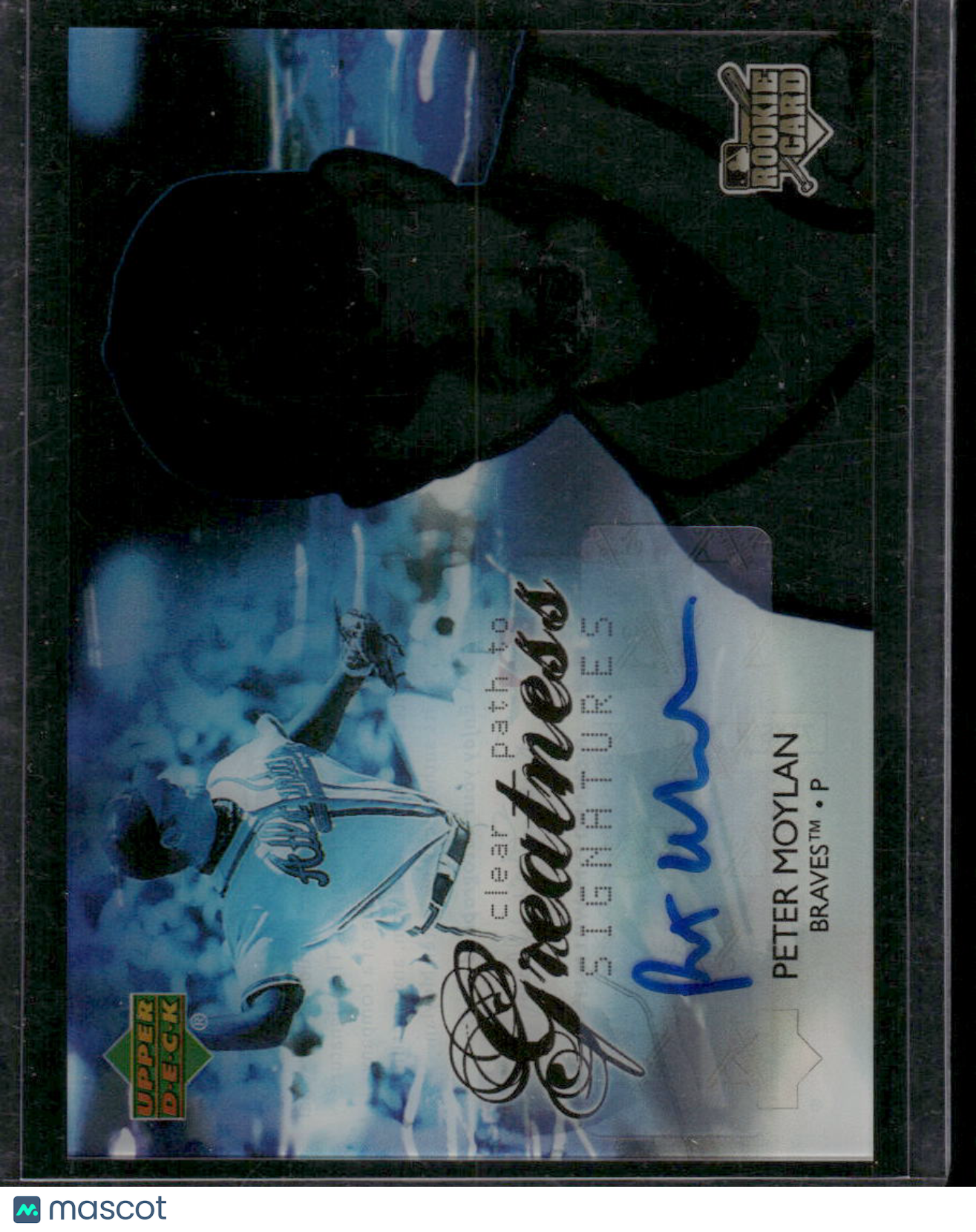 2006 Upper Deck SP Rookie Edition Greatness Signatures Peter Moylan #158 Auto