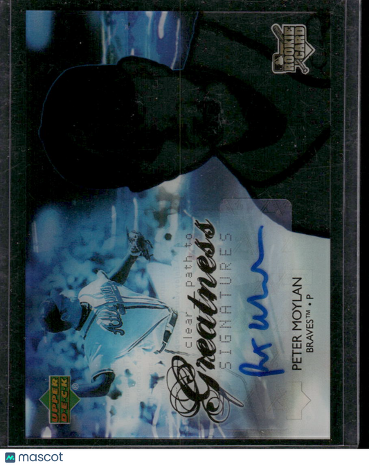2006 Upper Deck SP Rookie Edition Greatness Signatures Peter Moylan #158 Auto