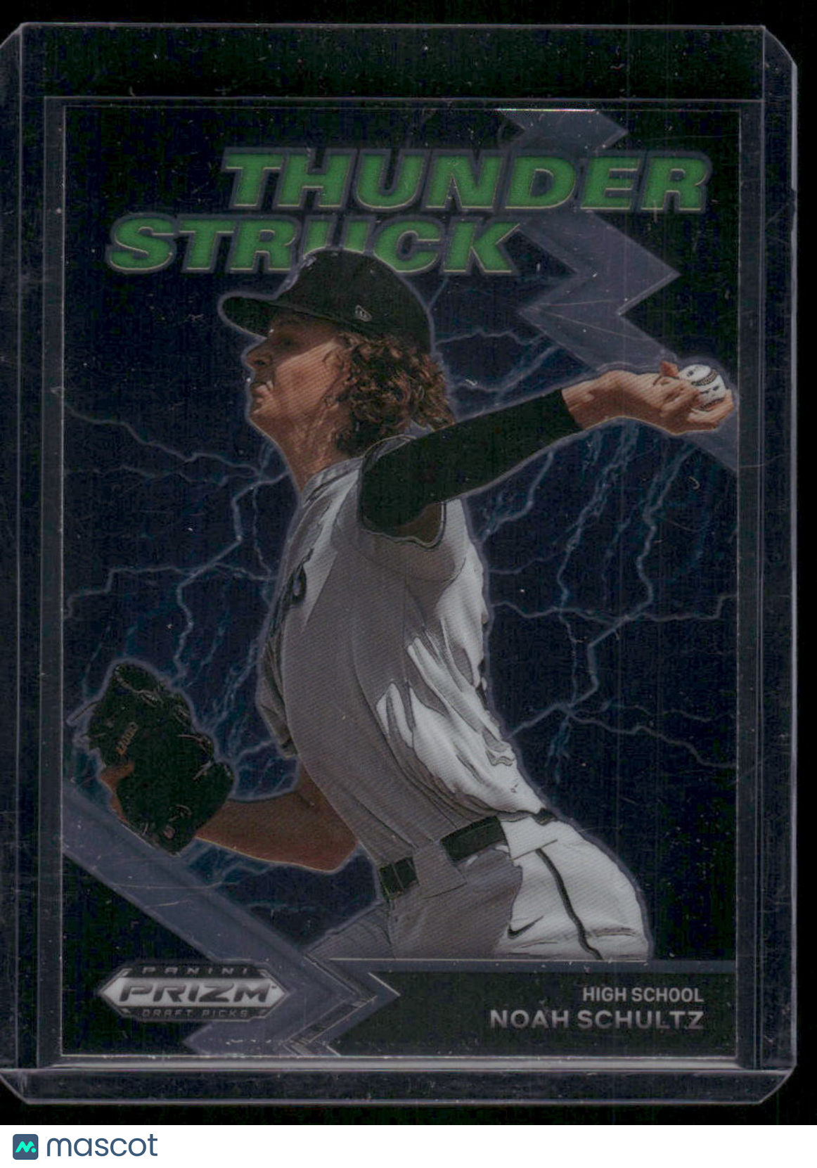 2022 Panini Prizm Draft Picks Thunder Struck Noah Schultz #TH-NS Baseball