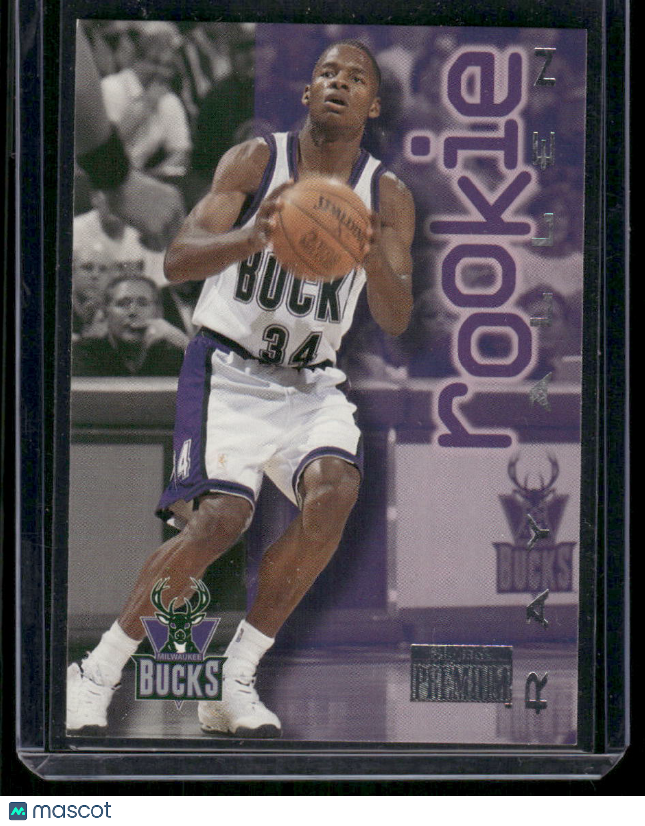 1996-97 SkyBox Premium Rookie Ray Allen #201 Basketball
