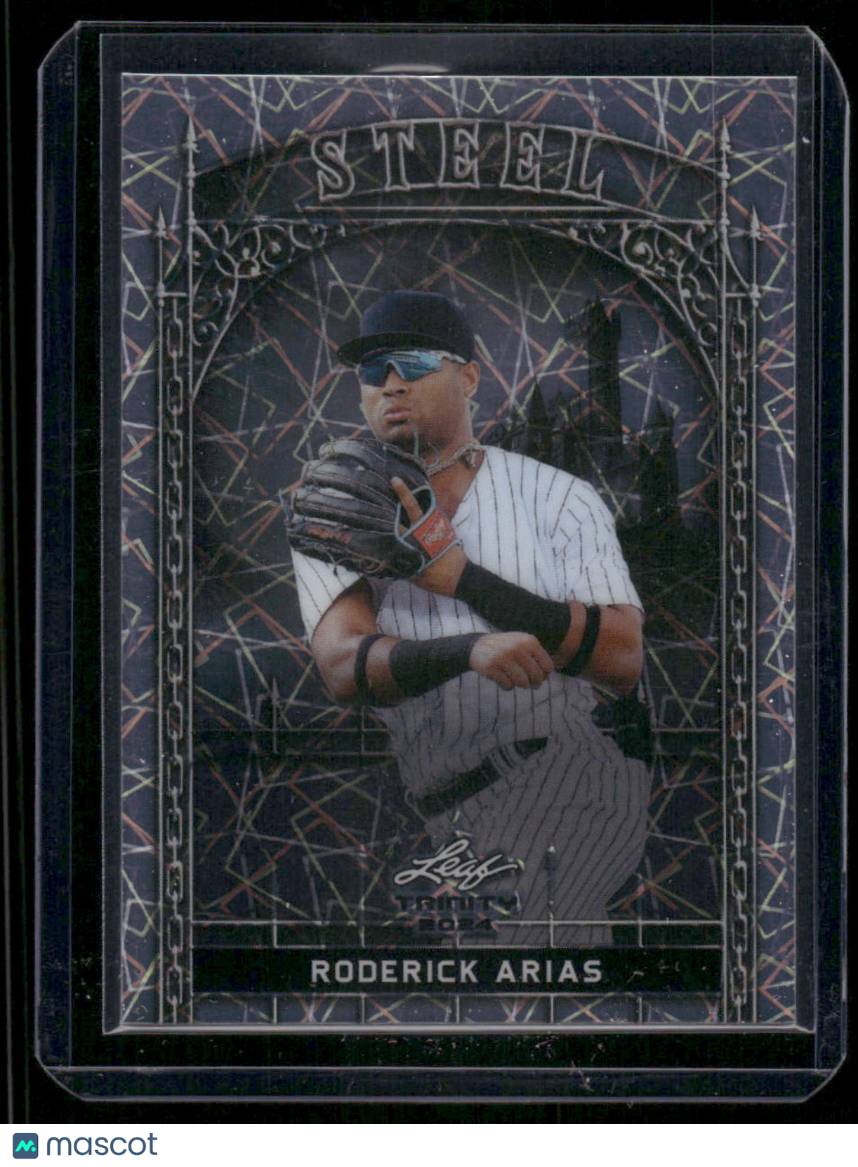 2024 Leaf Trinity Steel Roderick Arias #S-80 Baseball