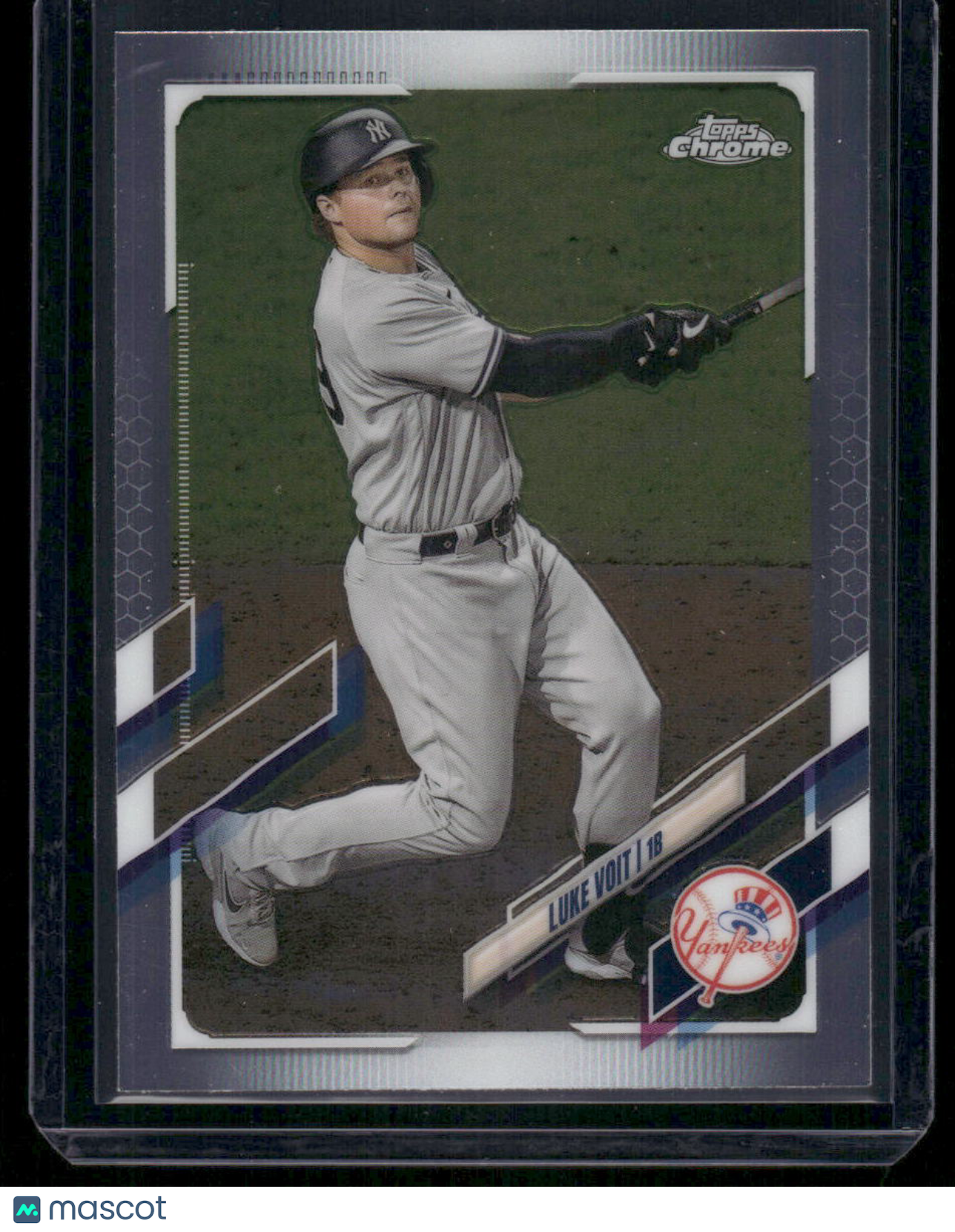 2021 Topps Chrome Luke Voit #87 Baseball
