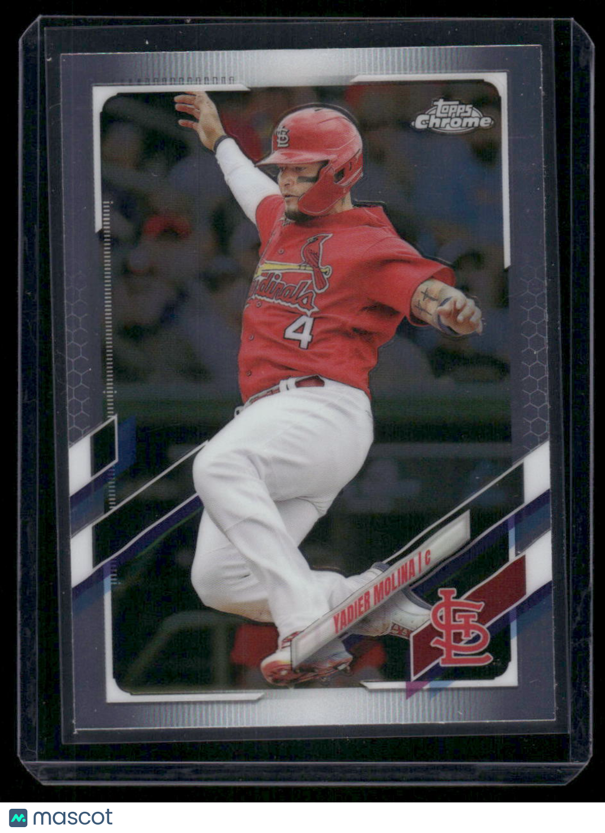 2021 Topps Chrome Yadier Molina #132 Baseball